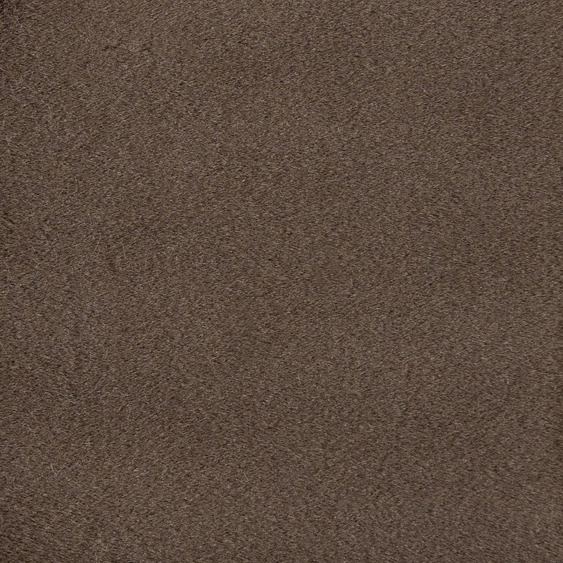 Caracole Classic Upholstered Arm Chair, Brown, Silver/Chrome