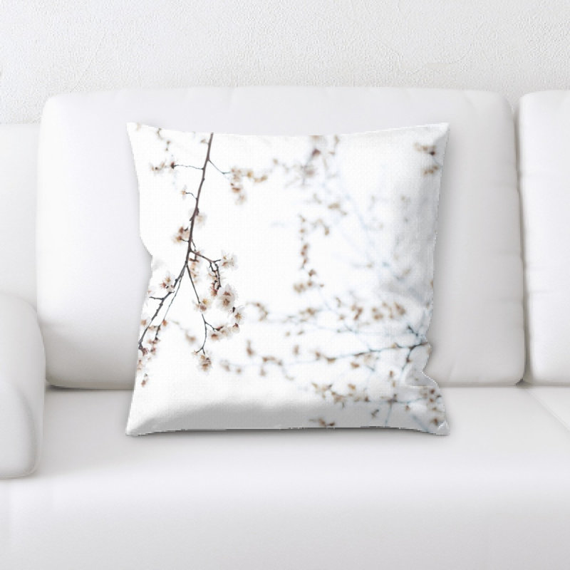 Microsuede Reversible Throw Pillow
