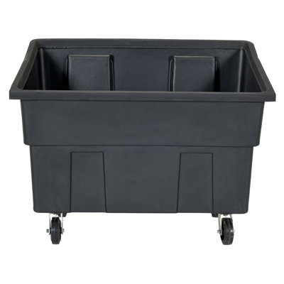Plastic Open Kitchen Trash Can