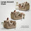 Fauteuil d'appoint avec repose-pieds 44,49 po Heffernan-1164779249