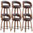Comfortable Swivel Counter Stool With Durable Solid Wood Legs-120285792-120285787