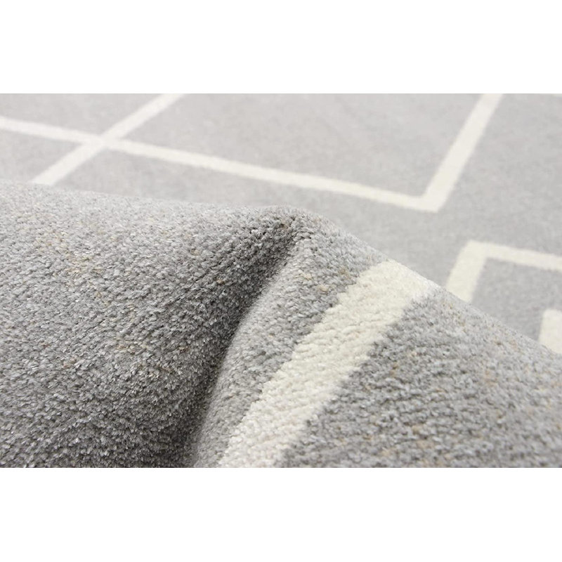 Geometric Indoor Rug, Rectangle 8' x 10'