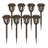Rutland All - Weather Tulip Design Solar Powered LED Garden & Pathway Lights-101071809