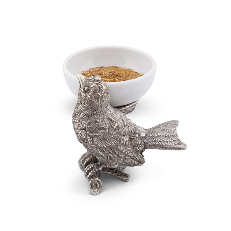 Song Bird Salt Cellar