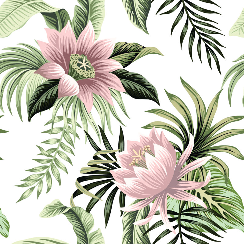 Floral Tile, 225" L x 25" W
