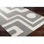 Rectangle Wingrove Hand Tufted Wool Area Rug in Gray/White-6577103
