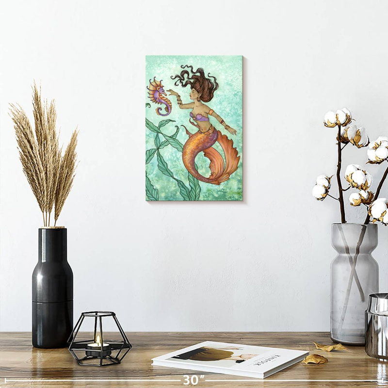 Kelan Shy Seahorse, H 12 po x l 8 po
