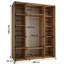3 Door Manufactured Wood Wardrobe-1450530261-1450530259