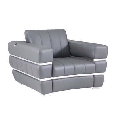 Monza Top Grain Italian Leather Chair