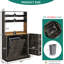 Armoire de 63 po avec poubelle 10 gallons, lumière DEL, prise-1178715561