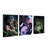 3PCS Wall Arts Posters Framed, Arcane League of Legends Canvas Wall Art Collection - Jinx Vi Caitlyn Jayce Silco Character Prints for Gaming Room Decor Modern Fantasy Artwork Home Decorations Posters for Gamers and Fans-2084300663