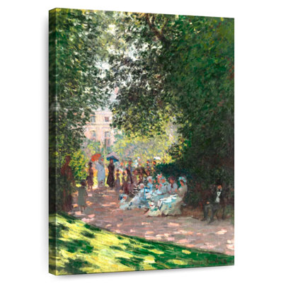 Sirci, le parc Monceau, 1878