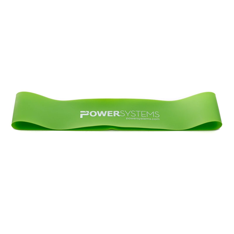 Power Systems 9" Mini Versa-Loop Exercise Bands, Light (7-27 lbs) Workout Bands for Exercise