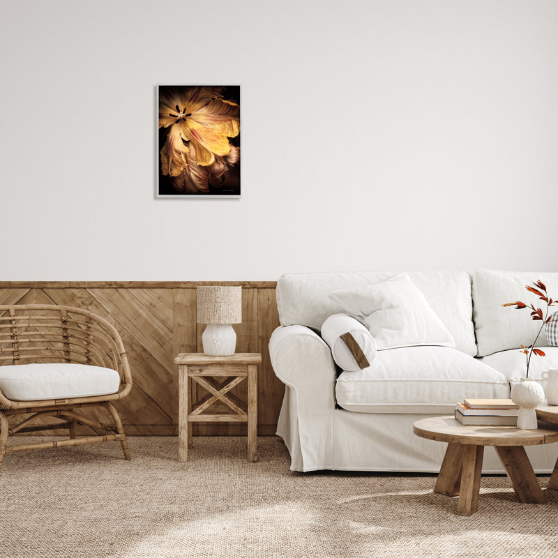 Hibiscus par Debra Van Swearingen, H 20 po x l 16 po x P 1,5 po, Estampe numérique Farmhouse