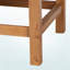Banc d'appoint tissé à la main Elron en brun naturel Elron