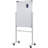 Freestanding Reversible Magnetic Small Whiteboard