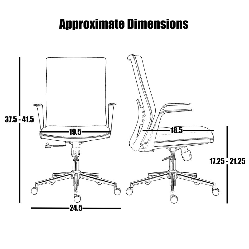 Fauteuil de bureau Jouan, Gris