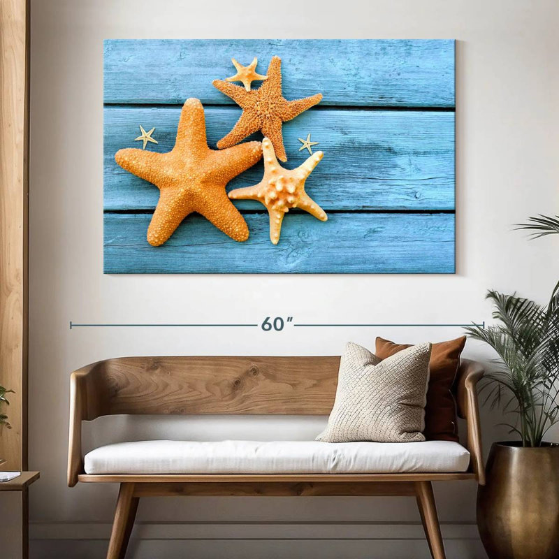 Rustic Starfish, 34" H x 51" W
