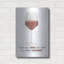 Art mural en métal luxueux «Wine priorité» par House Fenway, 16 po x 24 po-114799507