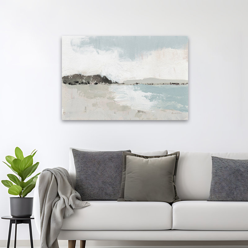 Beachy and Coastal Calm Water Neutral, H 48 po x l 32 po