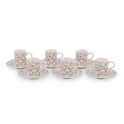 Tasse à café et soucoupe Rhea