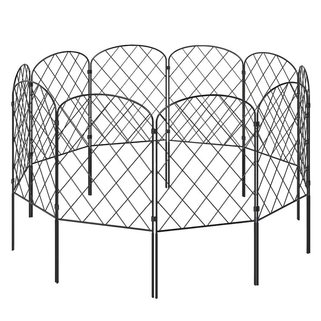 61cm H x 32cm W Metal Fence Panels Included