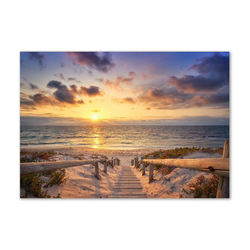 Path To The Beach - Wrapped Canvas Print