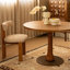Table ronde en bois massif-133595282