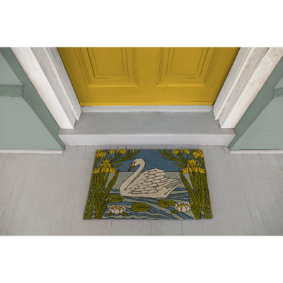 Victoria and Albert Museum Doormat - Swan and Iris