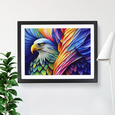 Eagle Bird Watercolour Vol.7 - Single Picture Frame Print