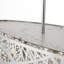 Lustre cylindrique unique à 8 lumières Buco