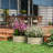 2 Galvanized Raised Garden Beds, Cream White. Planters For Outdoor Plants. Simple To Assemble Growing Various Flowers And Veggies. Metal, 23.5" Diameter X 11.4" Height Bed, White Cream. Safe Edge