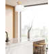 Raela 9 In. 1-Light 60-Watt Contemporary Matte White Flush Mount With Matte White Metal Shade Shade