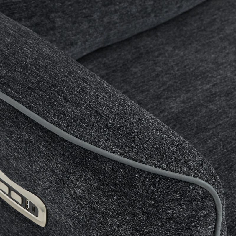 Causeuse inclinable électrique Zero Clearance, Gris