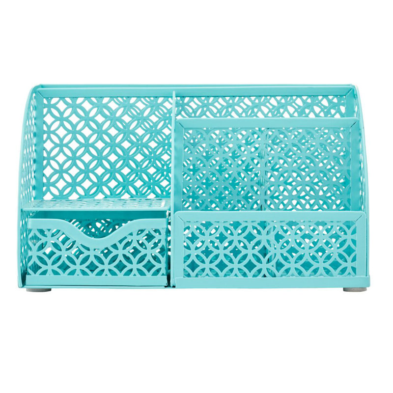 Organisateur de bureau Kalb, Turquoise