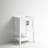 Scottsbluff 24'' Single Bathroom Vanity with Engineered Marble Top-847921366