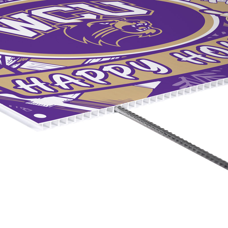 Western Carolina University Yard Sign, Holiday