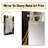 Gold And Black Marbled Euphoria I - Marble Large Wall Mirror, Modern Decorative Mirror, Printed Metal Art-438836142