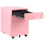 Lakeithia 39cm Wide 3 -Drawer Mobile Steel File Cabinet-736597517