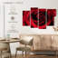 Gouttelettes Harnek sur rose rouge-108848659