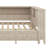 Stylish  Wood Daybed With Convenient Storage Shelves And Drawers-600189423