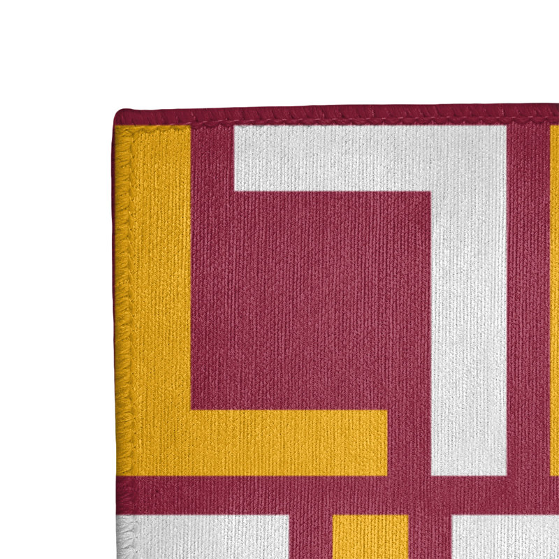 Geometric Indoor Rug, Rectangle 9' x 12'
