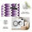 Purple Chevron Zigzag area rugs for Living Room, Soft and Comfortable, Suitable for all seasons, easy to maintain, machine washable Indoor floor mat, Under Table Farmhouse suitable for Bedroom, Dining Room, Study, Patio, Balcony, Home Decor-1568950209
