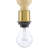 Glenell 1-Light Drum Pendant with Linen Shade-2109923445