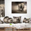 Éléphant en mouvement - Coussin imprimé animal-29516331-29516335