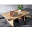 Pure Acacia Solid Wood Frame Coffee Table-47567384-47567385