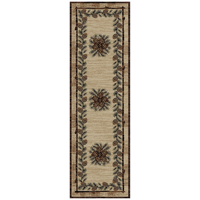Tapis Derrian, Tapis de couloir 2 pi 3 po x 7 pi 7 po