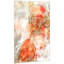 "Coral Lace II", art encadré en verre trempé inversé sans cadre