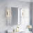 24''W x 30" H Recessed or Surface Mount Bathroom Mirror Beveled Medicine Cabinet  With Adjustable Glass Shelves-2042089481-2042089494