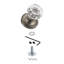 Classic Rosette with Waldorf Door Knob-1737471696